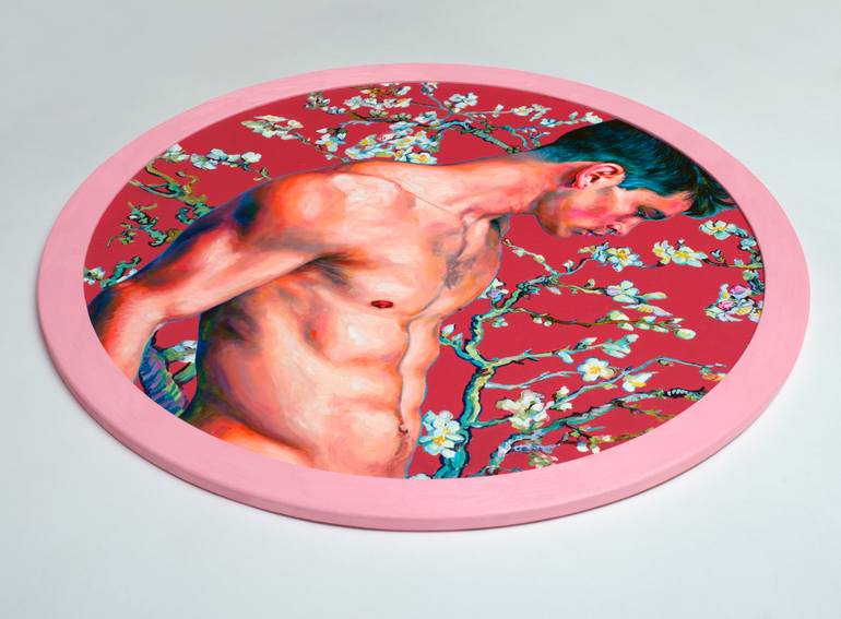 Original Figurative Nude Painting by Oleksandr Balbyshev