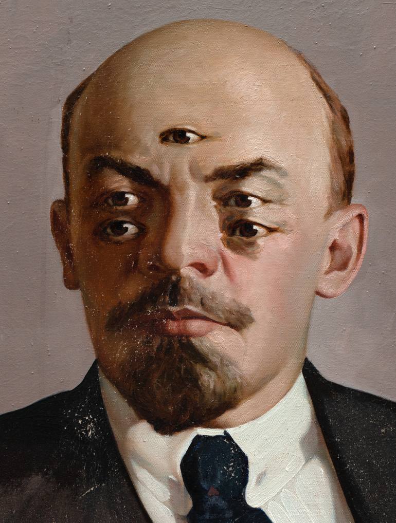 Original Figurative Portrait Painting by Oleksandr Balbyshev