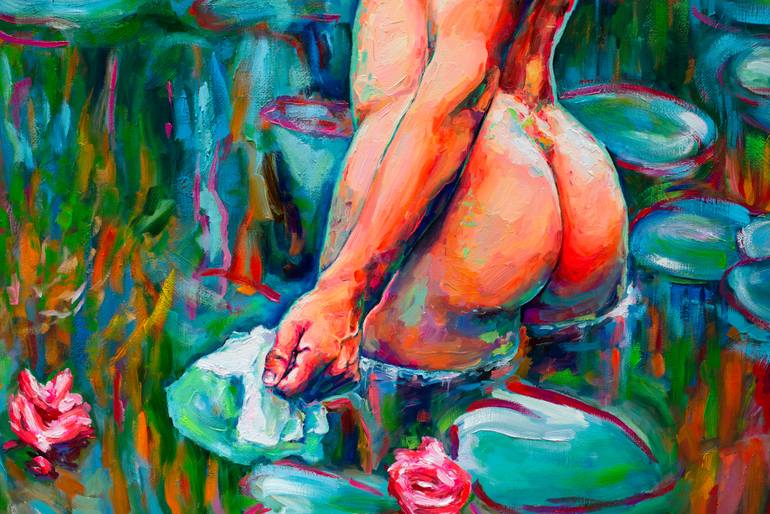 Original Nude Painting by Oleksandr Balbyshev