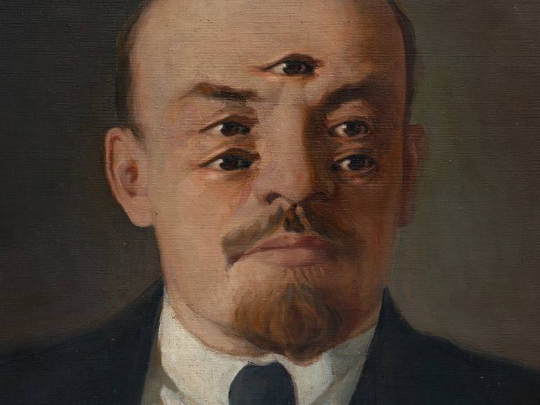 Original Portrait Painting by Oleksandr Balbyshev