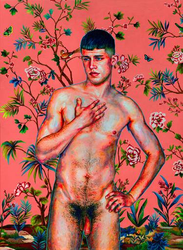 Print of Nude Paintings by Oleksandr Balbyshev