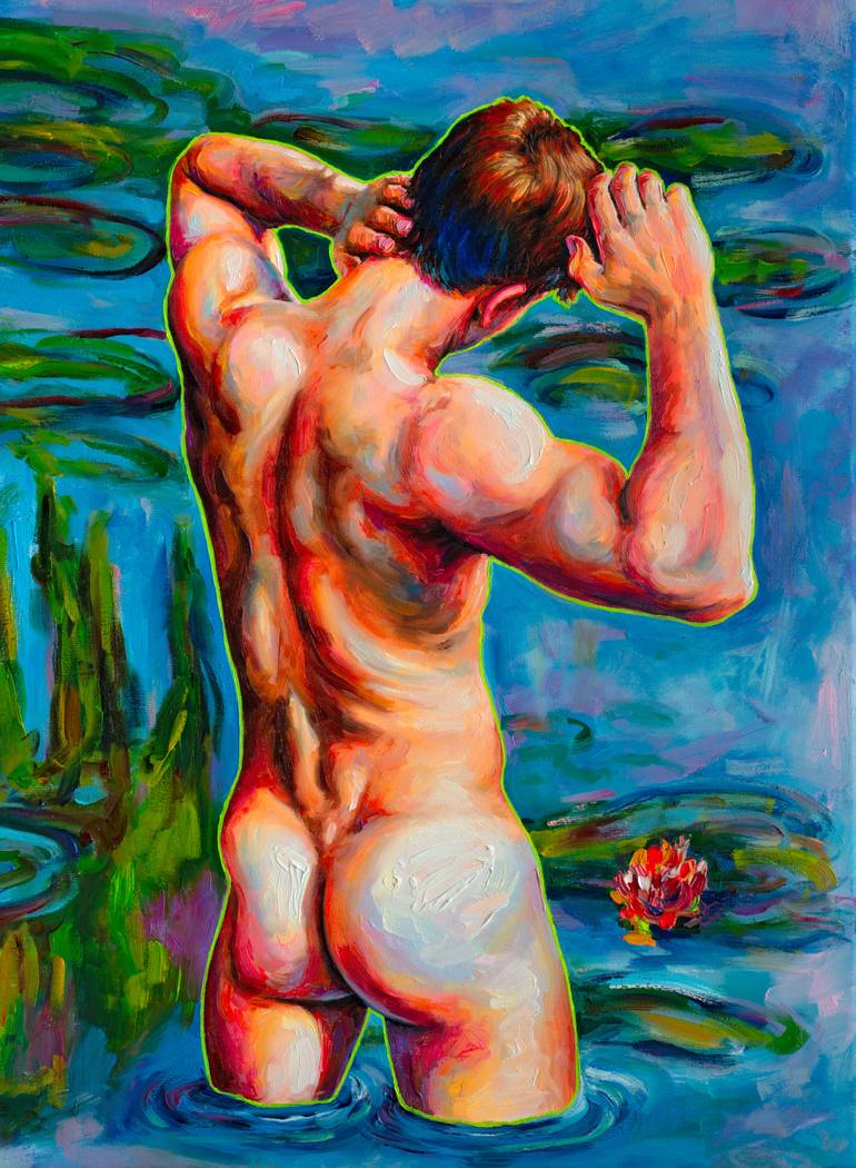 Original Nude Painting by Oleksandr Balbyshev