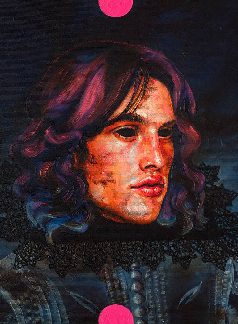 Original Figurative People Painting by Oleksandr Balbyshev