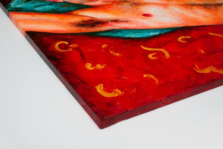 Original Figurative Nude Painting by Oleksandr Balbyshev