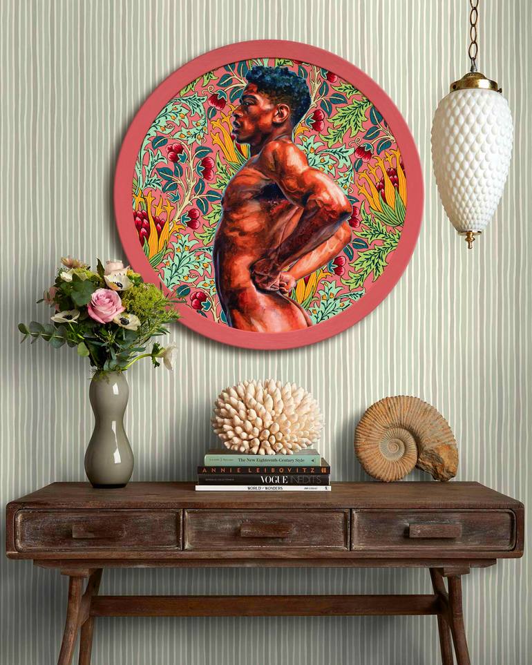 Original Figurative Nude Painting by Oleksandr Balbyshev