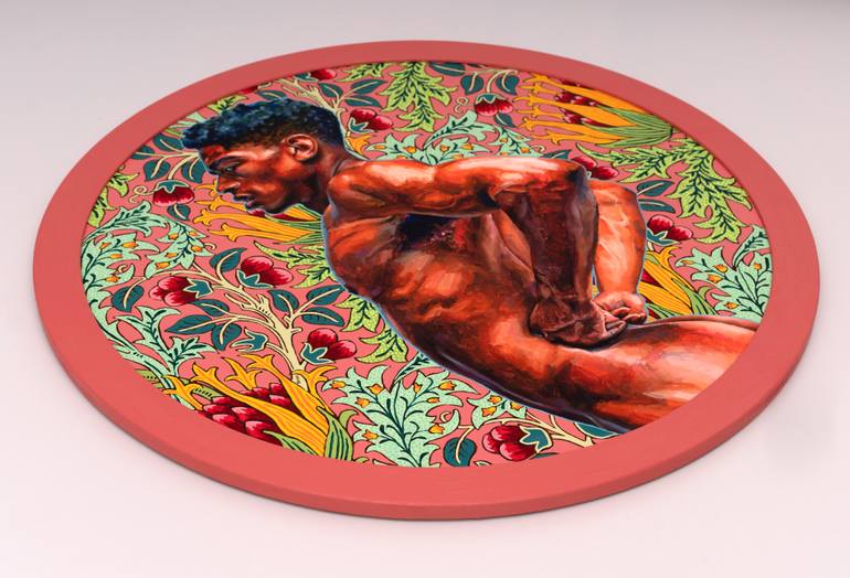 Original Figurative Nude Painting by Oleksandr Balbyshev