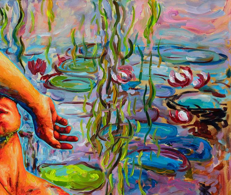 Original Figurative Erotic Painting by Oleksandr Balbyshev