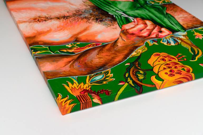 Original Figurative Nude Painting by Oleksandr Balbyshev