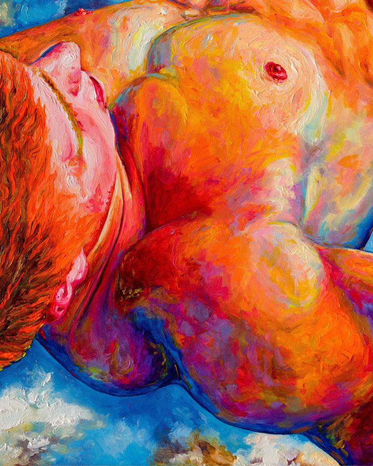 Original Erotic Painting by Oleksandr Balbyshev