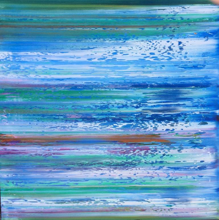 Abstract 155 Gentle Breeze Painting by Derek Lawrence Collier | Saatchi Art