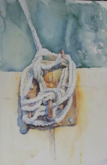 Print of Figurative Boat Paintings by Natasa Cacic