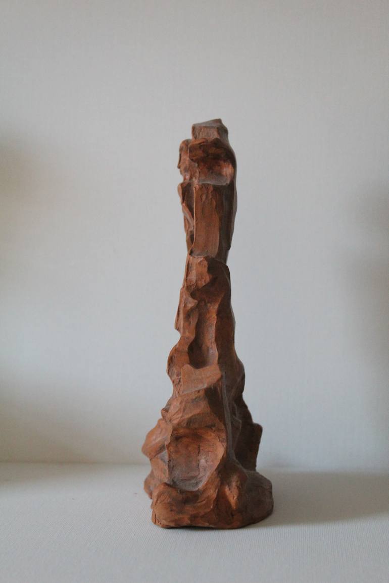 Original Expressionism People Sculpture by Maria Sarafianos