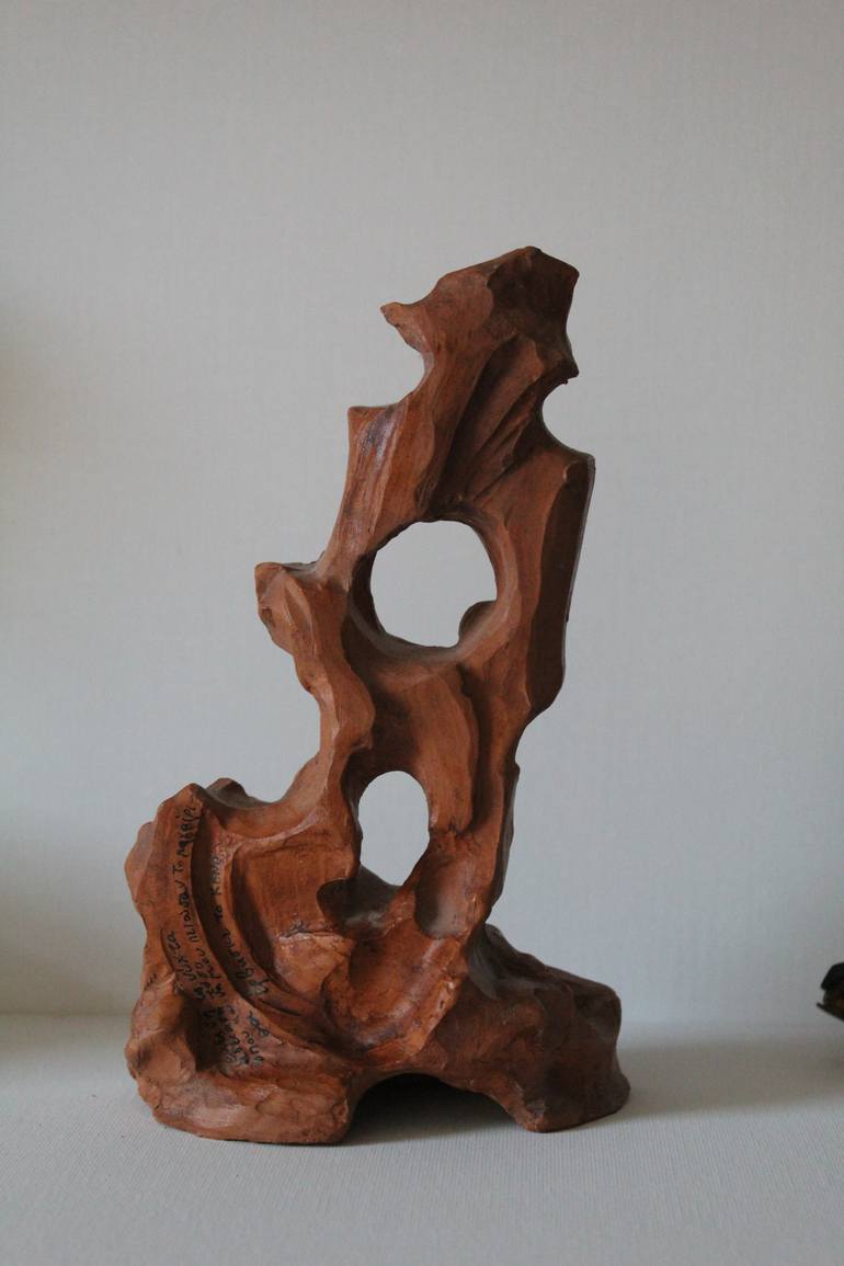 Original Expressionism People Sculpture by Maria Sarafianos