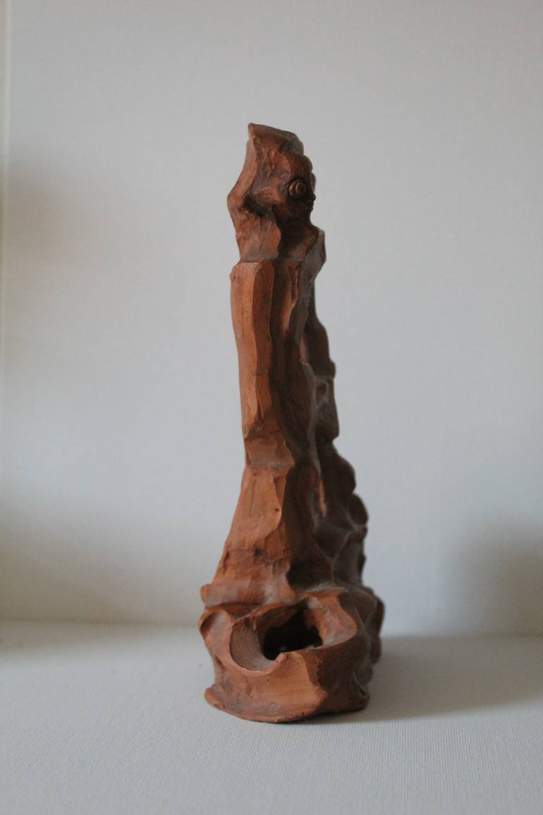 Original Expressionism People Sculpture by Maria Sarafianos