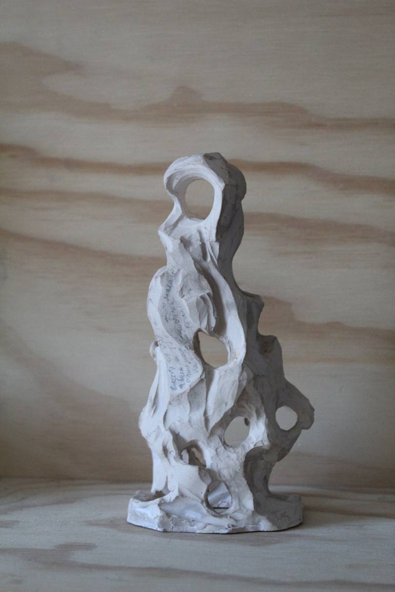 Original Expressionism Women Sculpture by Maria Sarafianos