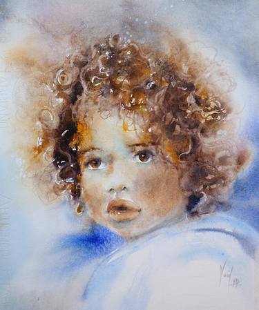 Original Children Paintings by Muriel Mougeolle