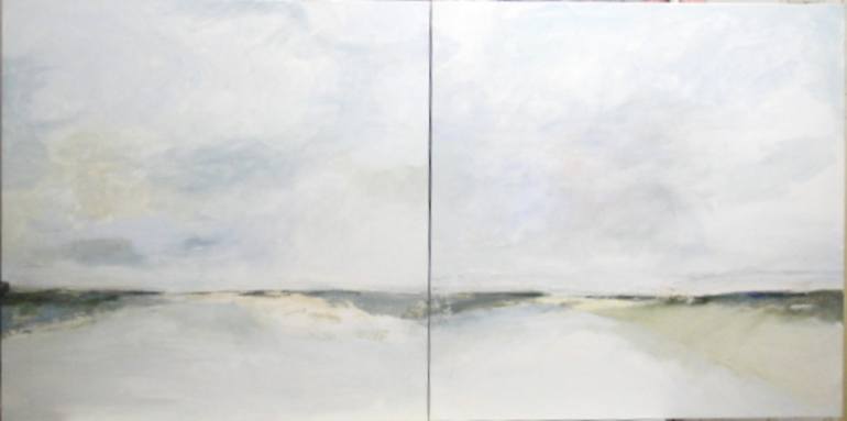 Original Minimalism Landscape Paintings by Anete Ring