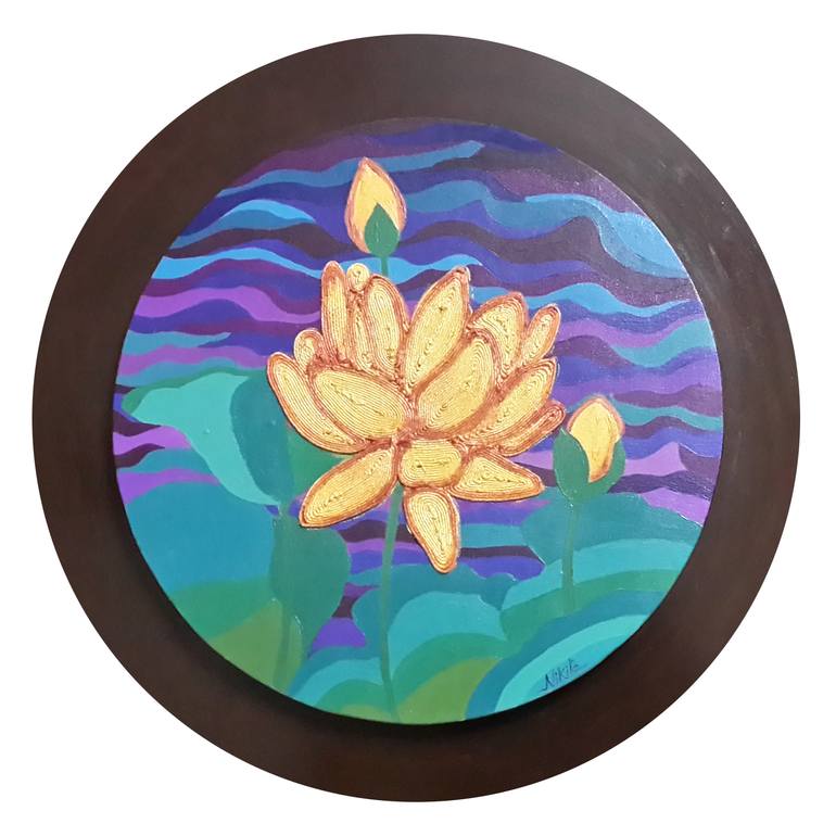 Original Abstract Painting by Nikita Mehandru