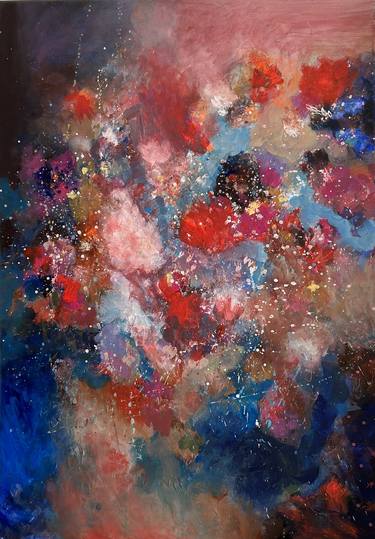 Print of Abstract Outer Space Paintings by Aysha S