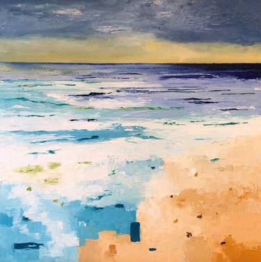 Print of Abstract Beach Paintings by Ann Palmer