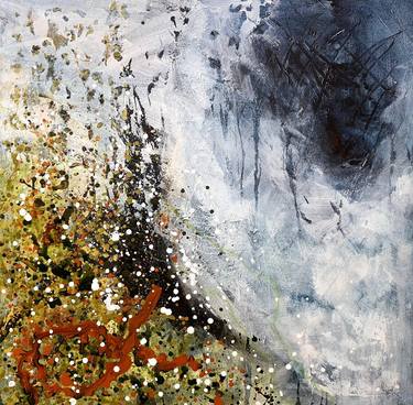 Original Abstract Expressionism Abstract Painting by Ann Palmer