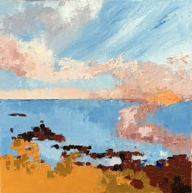 Original Abstract Seascape Paintings by Ann Palmer
