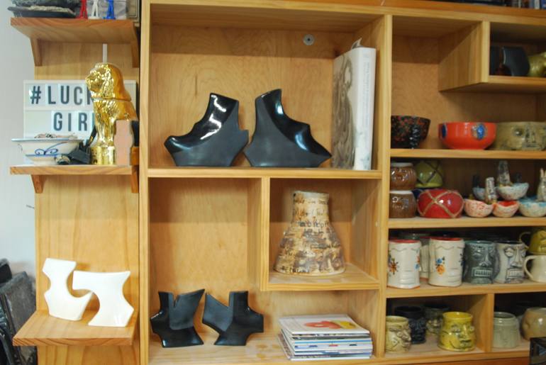 Original Figurative Abstract Sculpture by Kate Nelson