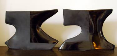 Original Modernism Abstract Sculpture by kate nelson