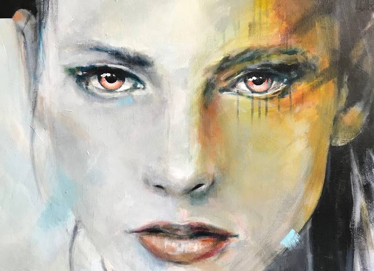 Original Modern Portrait Painting by Joost Verhagen