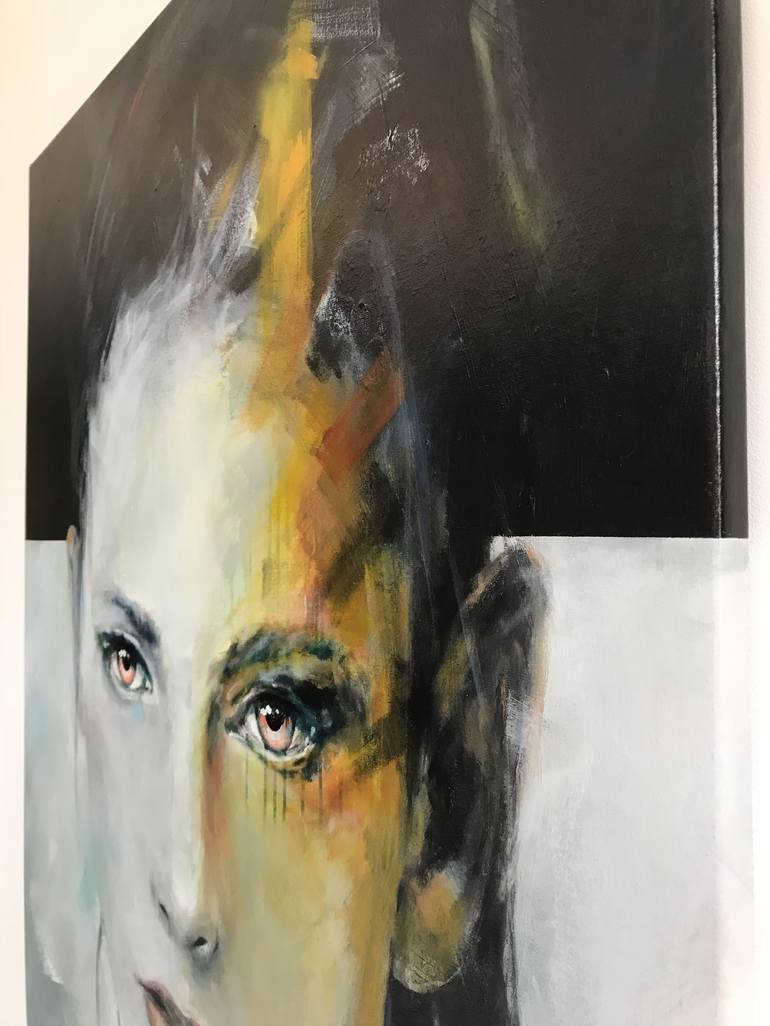 Original Modern Portrait Painting by Joost Verhagen