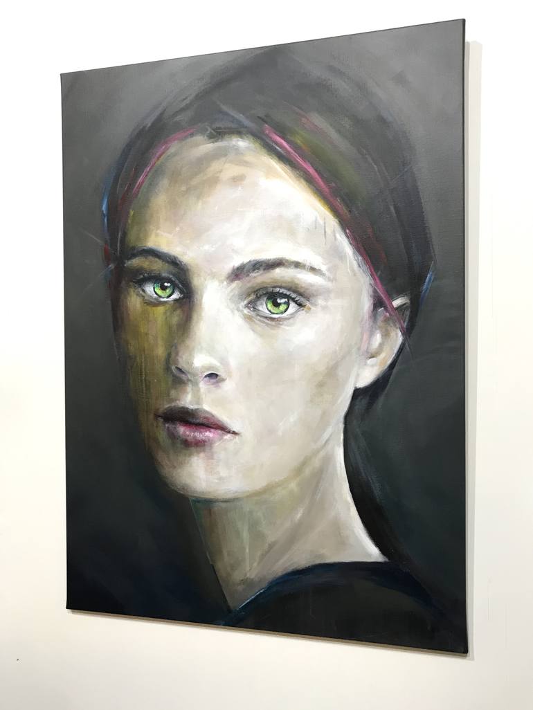 Original Portraiture Portrait Painting by Joost Verhagen