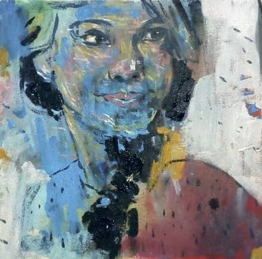 Original Expressionism Women Paintings by taufiq umar