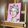 Portrait of Queen Elisabeth II - Studio view