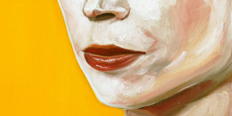 Original Expressionism People Painting by Paolo Borile