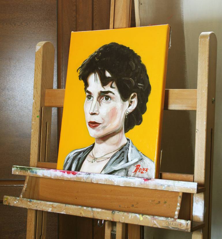 Original Expressionism People Painting by Paolo Borile