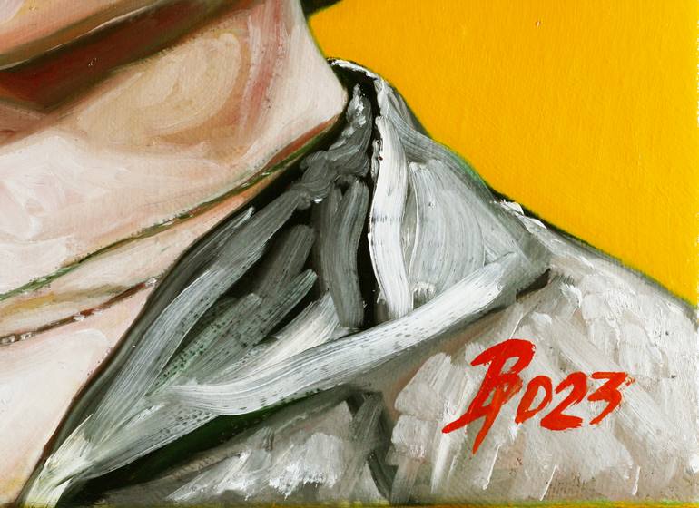 Original Expressionism People Painting by Paolo Borile