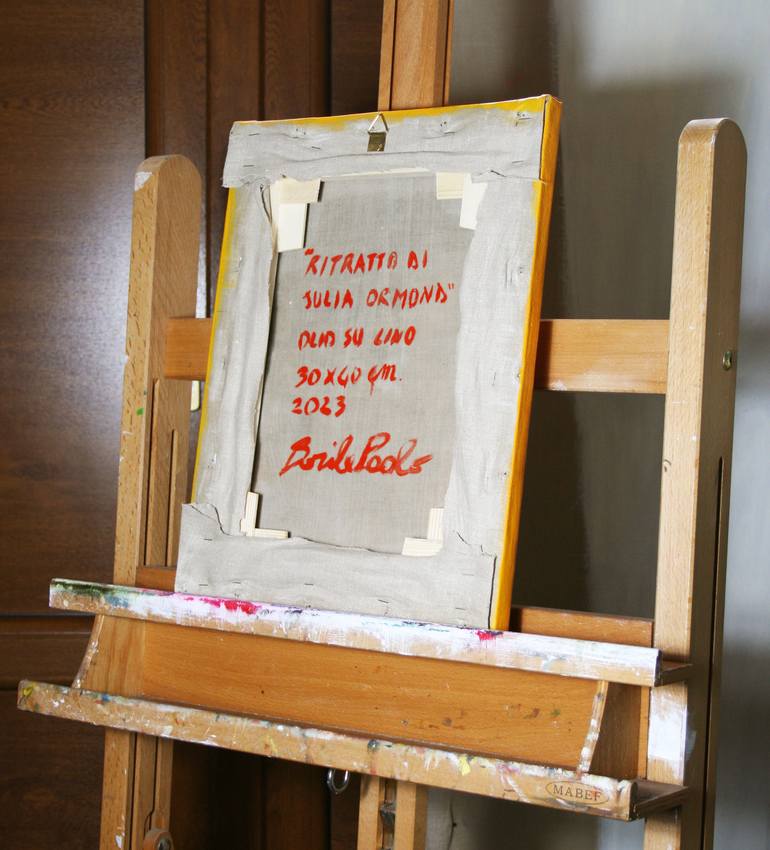 Original Expressionism People Painting by Paolo Borile