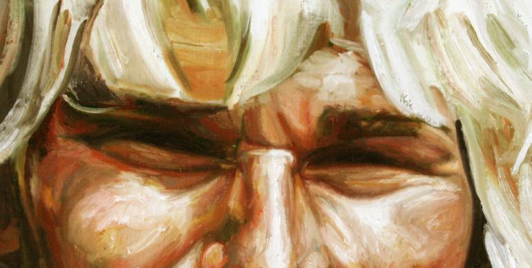 Original Expressionism People Painting by Paolo Borile