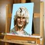 Portrait of Patrick Swayze - Studio view