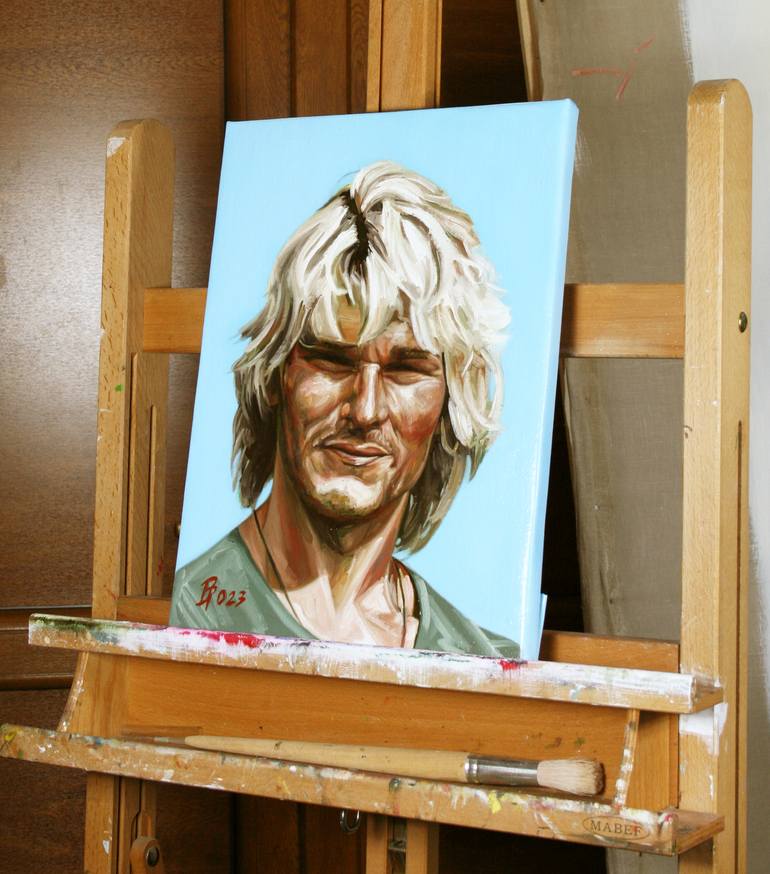 Original Expressionism People Painting by Paolo Borile