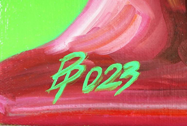 Original Expressionism People Painting by Paolo Borile