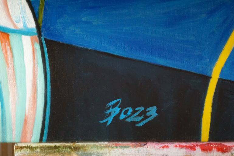 Original Expressionism Landscape Painting by Paolo Borile