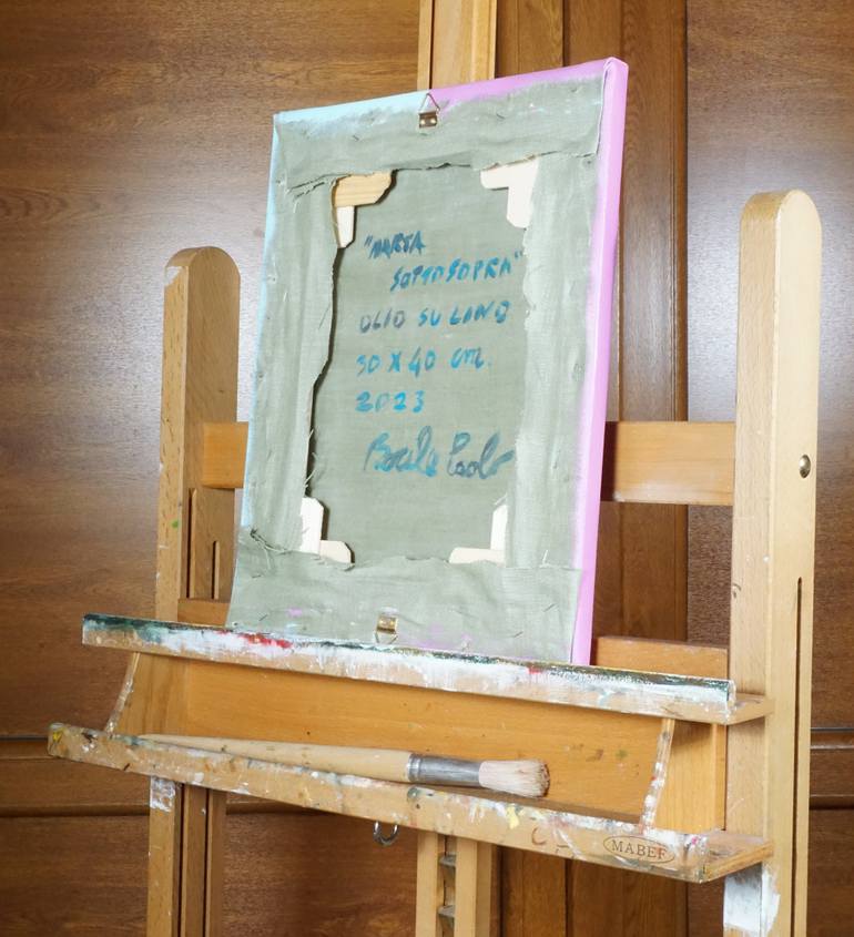 Original Figurative People Painting by Paolo Borile