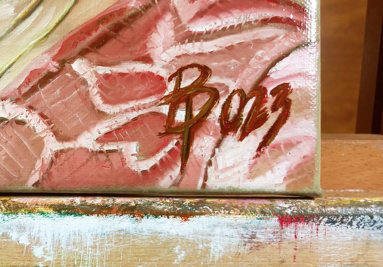 Original Figurative People Painting by Paolo Borile