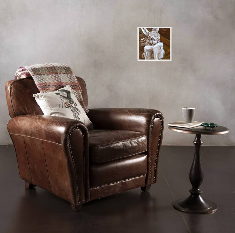 Original Baroque Fantasy Painting by Paolo Borile