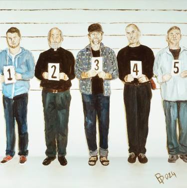 Original Contemporary Pop Culture/Celebrity Paintings by Paolo Borile
