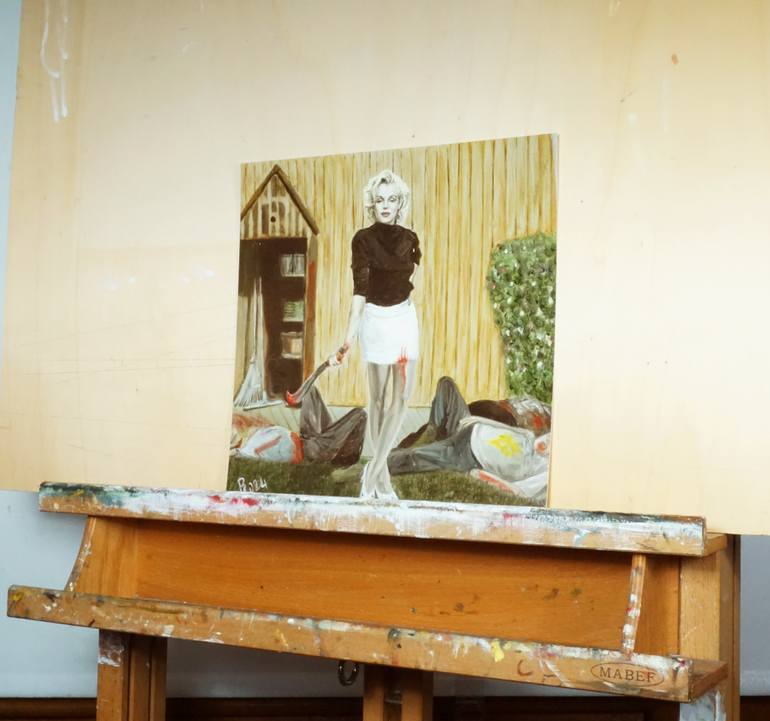 Original Contemporary Pop Culture/Celebrity Painting by Paolo Borile