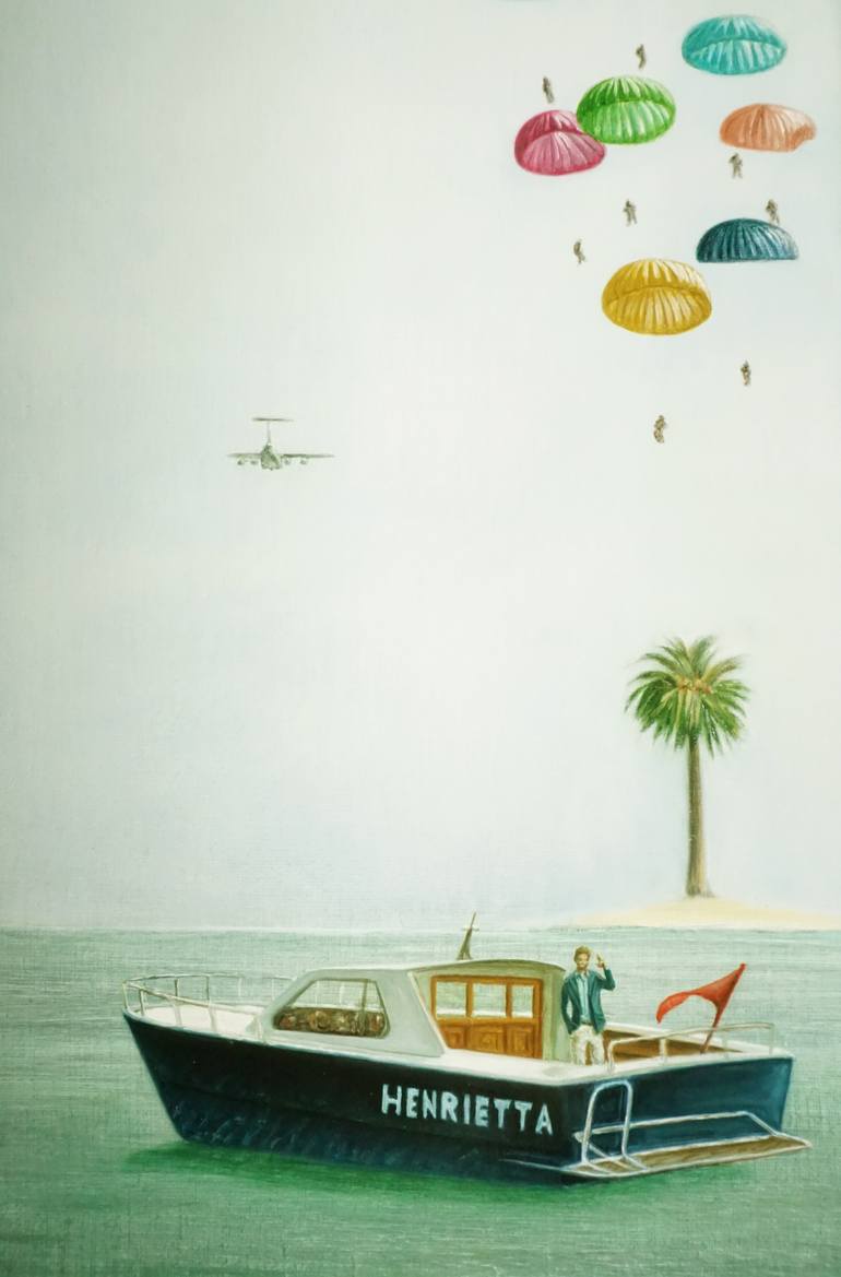 Original Contemporary Beach Painting by Paolo Borile
