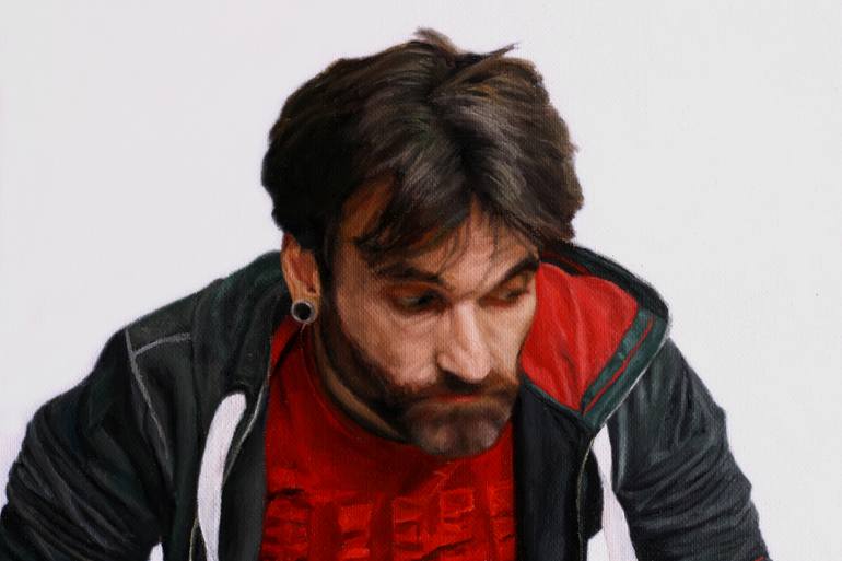 Original Figurative People Painting by Paolo Borile