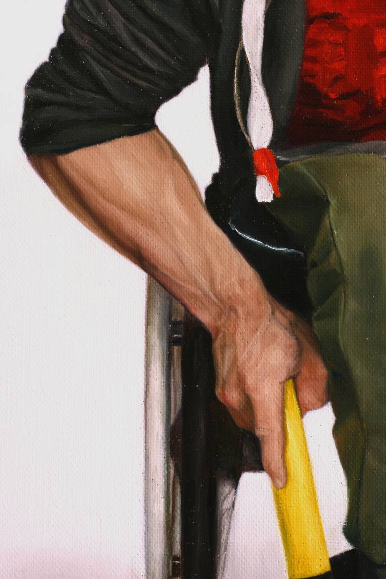 Original Figurative People Painting by Paolo Borile